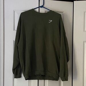 Gymshark green Crewneck Sweater